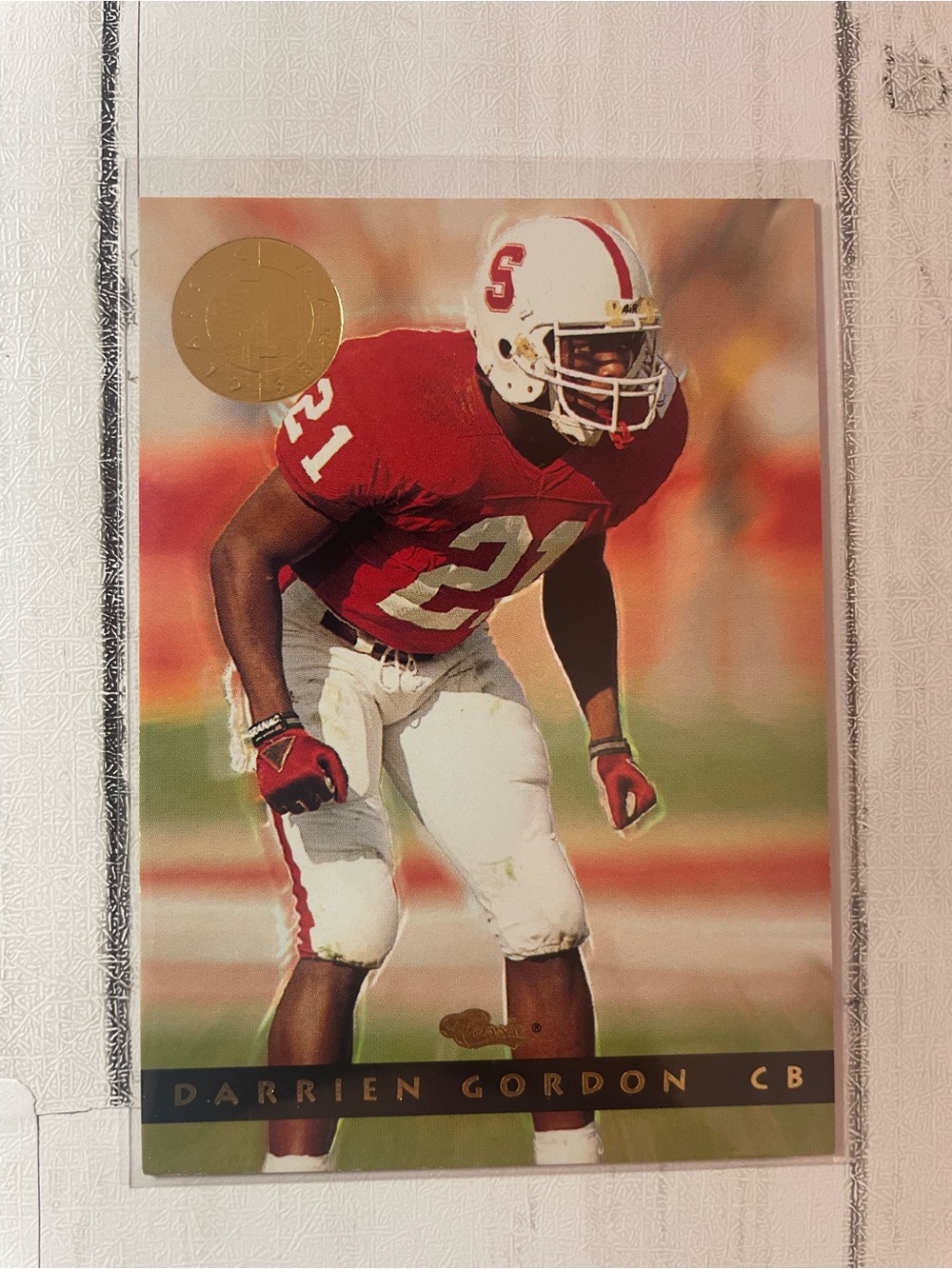 1993 Classic Images Darrien Gordon #73 Rookie RC